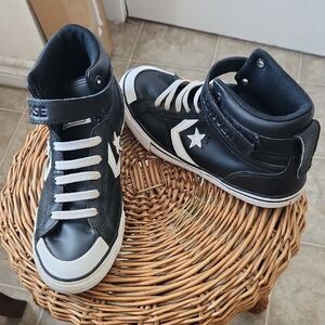 Leather Converse